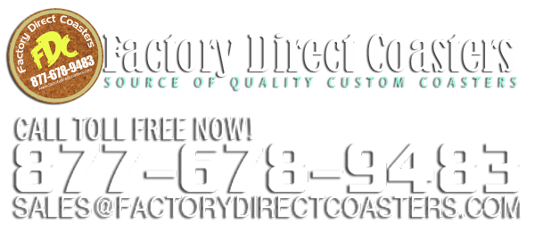 Header from FactoryDirectCoasters.com